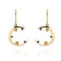 Orphelia® 'Eline' Women's Sterling Silver Drop Earrings - Gold ZO-7497/G