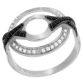 Orphelia® Women's Sterling Silver Ring - Multicolored ZR-7095/2 #1