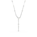 Swarovski® 'Constella Bars' Women's Base Metal Necklace - Silver 5711830