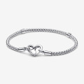 Pandora® Pandora Moments 'Moments' Women's Sterling Silver Bracelet - Silver 592453C00