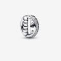 Pandora® Pandora Signature 'Signature Logo' Women's Sterling Silver Charm - Silver 792317C01