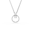 Swarovski® 'Dextera' Women's Base Metal Necklace - Silver 5692261