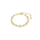 Swarovski® 'Imber Organic' Women's Gold Plated Metal Bracelet - Gold 5705471