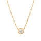 Orphelia® 'Alexandria' Women's Yellow gold 18C Chain with Pendant - Gold KD-2035/1