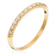 Orphelia® Women's Yellow gold 18C Ring - Gold RD-3027