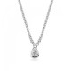 Orphelia® 'Arina' Women's Whitegold 18C Necklace - Silver TR-018/1