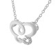 Orphelia® 'Joya' Women's Sterling Silver Chain with Pendant - Silver ZH-7088