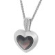 Orphelia® 'Debby' Women's Sterling Silver Chain with Pendant - Silver ZH-7289