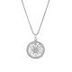 Orphelia® Women's Sterling Silver Chain with Pendant - Silver ZH-7311