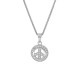 Orphelia® Women's Sterling Silver Chain with Pendant - Silver ZH-7336