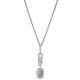 Orphelia® 'Lily' Women's Sterling Silver Pendant with Chain - Silver ZH-7582