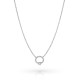 Orphelia® 'Premium' Women's Sterling Silver Necklace - Silver ZK-7562