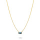 Orphelia® 'Ultimate' Women's Sterling Silver Necklace - Gold ZK-7567/G