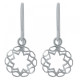 Orphelia® 'Jasmine' Women's Sterling Silver Drop Earrings - Silver ZO-7076