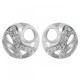 Orphelia® 'Elvina' Women's Sterling Silver Stud Earrings - Silver ZO-7085