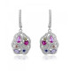 Orphelia® 'Marosetti' Women's Sterling Silver Drop Earrings - Silver ZO-7427