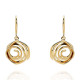 Orphelia® 'Apolline' Women's Sterling Silver Drop Earrings - Gold ZO-7500/G