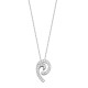 Pierre Cardin® Women's Sterling Silver Chain with Pendant - Silver PCNL90506A450