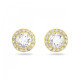 Swarovski® 'Angelic' Women's Gold Plated Metal Stud Earrings - Gold 5505470