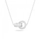 Swarovski® 'Hollow' Women's Base Metal Pendant - Silver 5636497