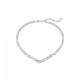 Swarovski® 'Mesmera' Women's Base Metal Necklace - Silver 5665242