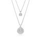 Swarovski® 'Meteora' Women's Base Metal Necklace - Silver 5684244