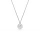 Swarovski® 'Dextera' Women's Base Metal Necklace - Silver 5693206