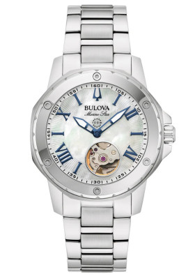 Bulova® Analogue 'Marine Star' Women's Watch 96L326