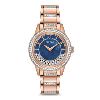 Bulova® Analogue 'Turnstyle' Women's Watch 98L247