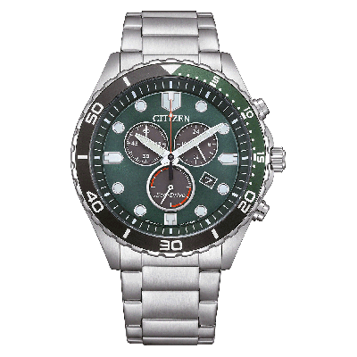 Citizen® Chronograph 'Of Sporty Aqua' Men's Watch AT2561-81X