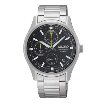 Seiko® Chronograph Men's Watch SSB419P1