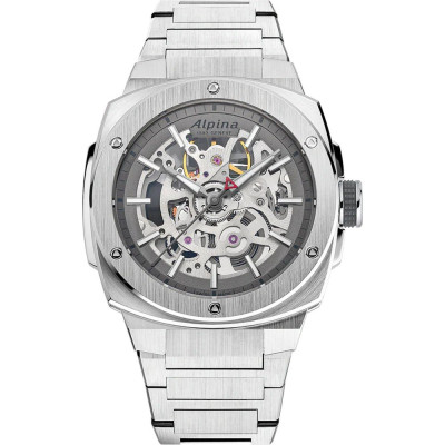 Alpina® Analogue 'Alpiner Extreme Skeleton' Men's Watch AL-520GSKT3AE6B