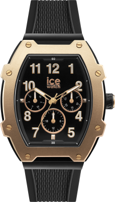 Ice Watch® Multi Dial 'Ice Boliday - Black Rose-gold' Unisex's Watch (Medium) 023315