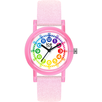 Ice Watch® Analogue 'Ice Learning - Pink Glitter' Girls's Watch 022689