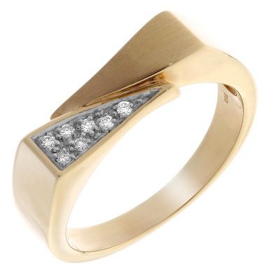 Orphelia Women's Two-tone 18k Ring RD-33013 #1