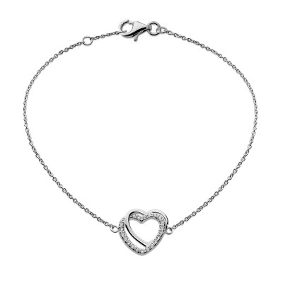 Orphelia® 'Ariana' Women's Sterling Silver Bracelet - Silver ZA-7482