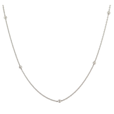 Orphelia® Women's Sterling Silver Chain without Pendant - Silver ZK-7200