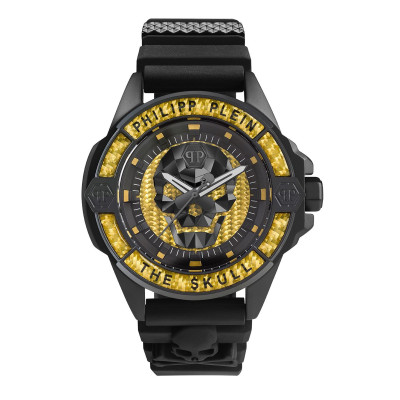 Philipp Plein® Analogue 'The $kull Carbon Fiber' Men's Watch PWAAA1922