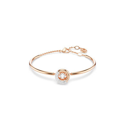 Swarovski® 'Dextera' Women's Gold Plated Metal Bracelet - Rose 5692259