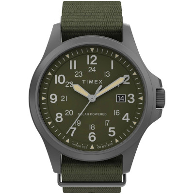 Timex® Analogue 'Field Post Solar' Men's Watch TW2V03700