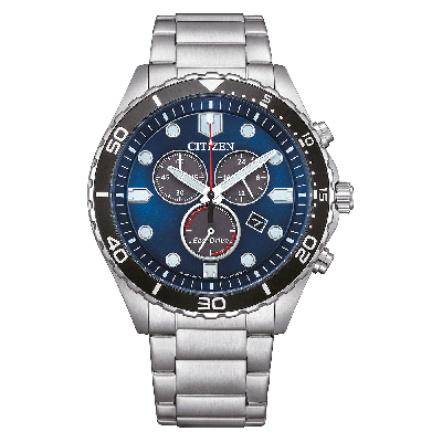 Citizen® Chronograph 'Of Sporty Aqua' Men's Watch AT2560-84L