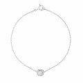 Orphelia® 'Gilda' Women's Whitegold 18C Bracelet - White AD-1028