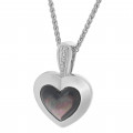 'Debby' Women's Sterling Silver Chain with Pendant - Silver ZH-7289