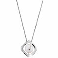 'Aina' Women's Sterling Silver Chain with Pendant - Silver ZH-7471