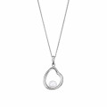 'Baptiste' Women's Sterling Silver Chain with Pendant - Silver ZH-7507