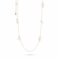 'Zelma' Women's Sterling Silver Necklace - Rose ZK-7179/RG