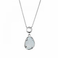 'Rivera' Women's Sterling Silver Necklace - Silver ZK-7480/BC