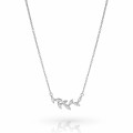 'Charlene' Women's Sterling Silver Necklace - Silver ZK-7568