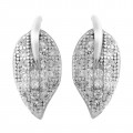 'Ruth' Women's Sterling Silver Stud Earrings - Silver ZO-7220