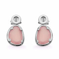 Orphelia® 'Rivera' Women's Sterling Silver Drop Earrings - Silver ZO-7480/PC